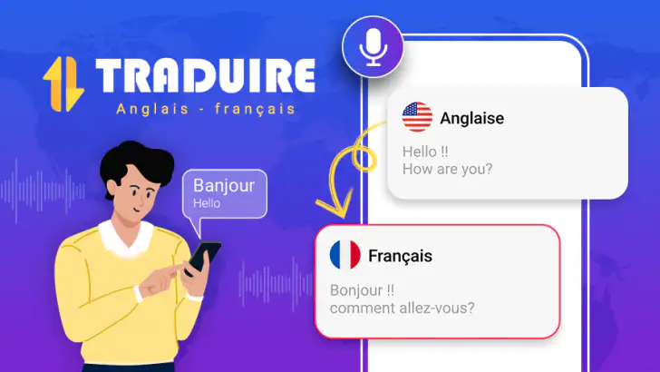 Traducteur Français Anglais feature graphic