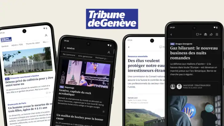 Tribune de Genève feature graphic