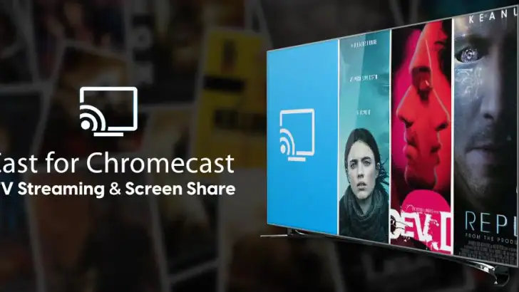 TV Cast for Chromecast feature graphic