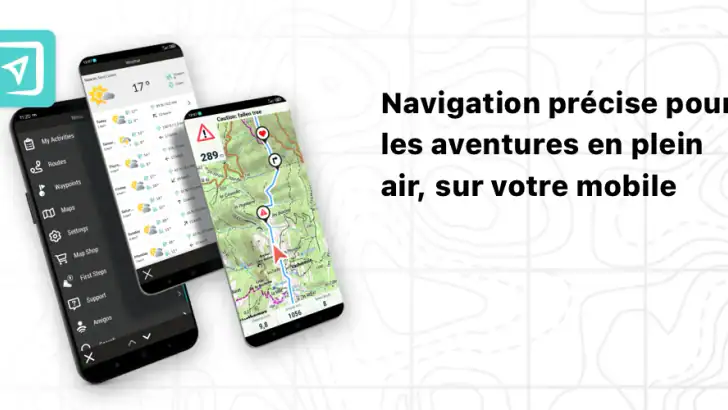 TwoNav 6 : Routes et Cartes feature graphic