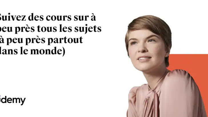 Udemy - Cours en ligne feature graphic