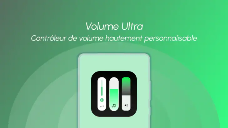 Ultra Volume Curseur de volume feature graphic