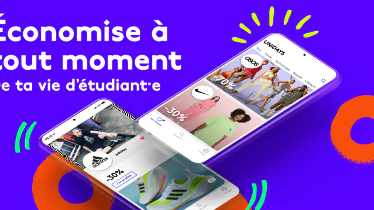 UNiDAYS: Codes promo étudiant feature graphic