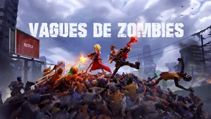 Vagues de zombies feature graphic