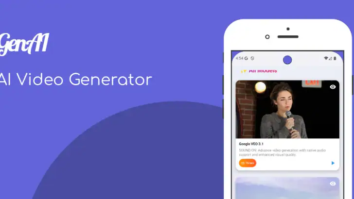 VED AI : AI Image Video Maker feature graphic
