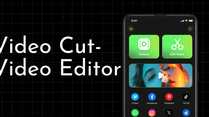 Video Cut-Video Editor feature graphic