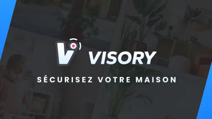 Visory caméra de surveillance feature graphic