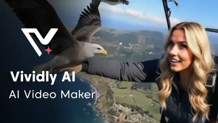Vividly AI : AI Video Maker feature graphic