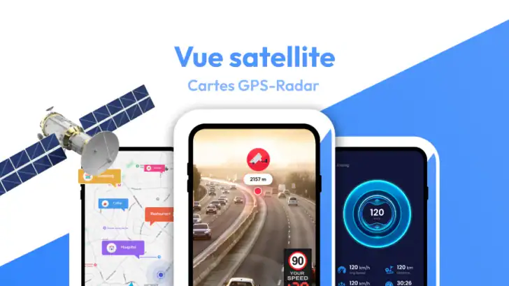 Vue Satellite - Cartes - Radar feature graphic