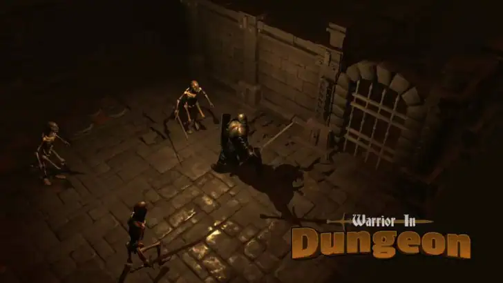 Warrior In Dungeon feature graphic