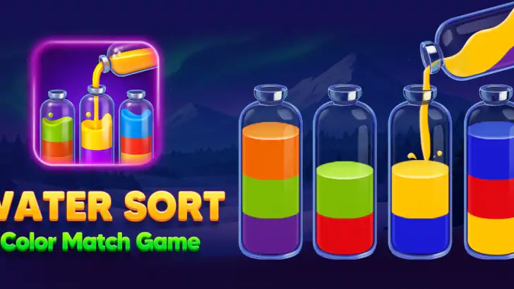 Water Sort: Color Sort Master feature graphic