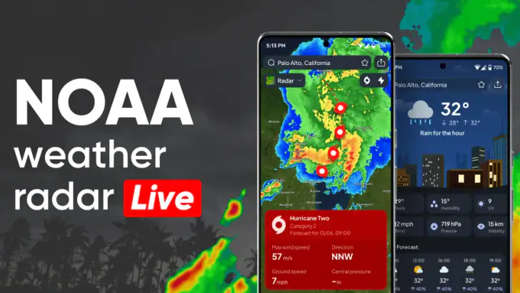 Weather Radar Live Map feature graphic