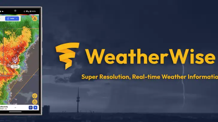 WeatherWise.app feature graphic