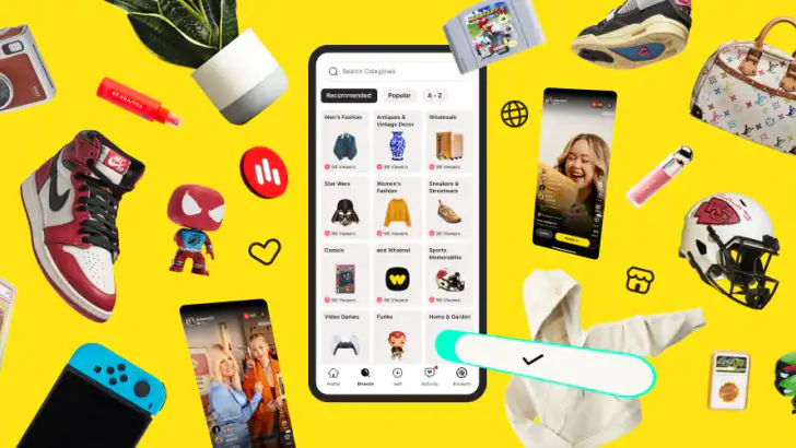 Whatnot: Live Video Shopping feature graphic