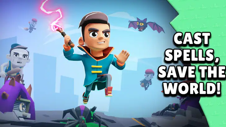 Wizario: Idle Survival feature graphic