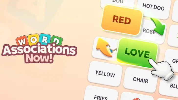 Word Associations Now! feature graphic