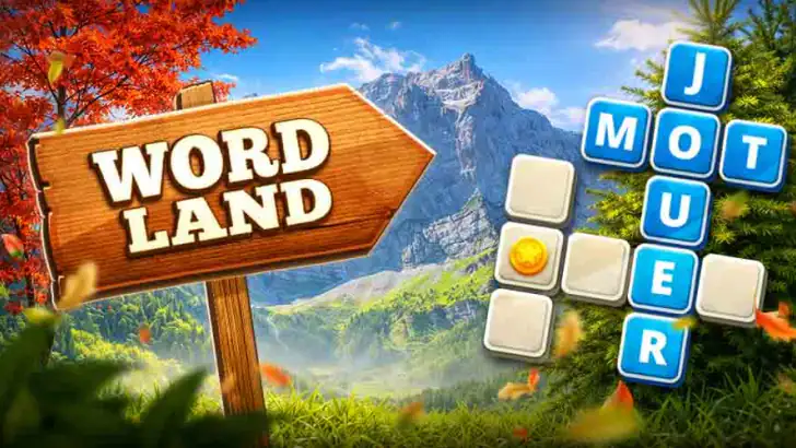 Word Land - Mots croisés feature graphic