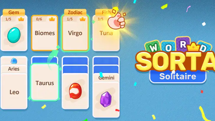 Word Sorta Solitaire feature graphic