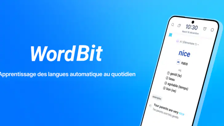 WordBit Anglais feature graphic