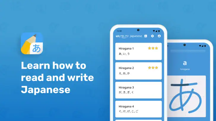 Write It! Japanese feature graphic