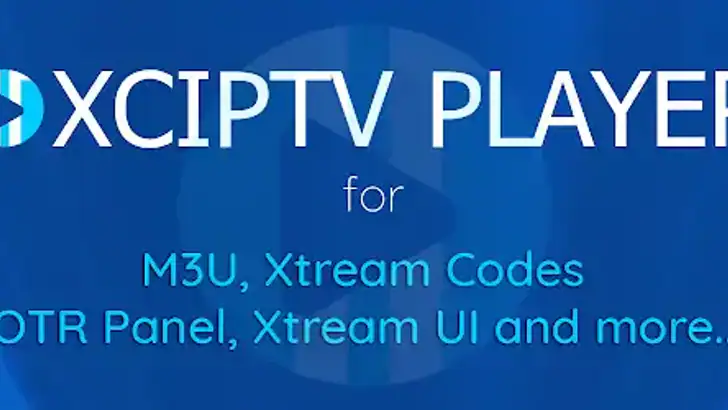 XCIPTV PLAYER feature graphic