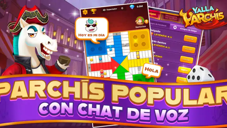 Yalla Parchís feature graphic