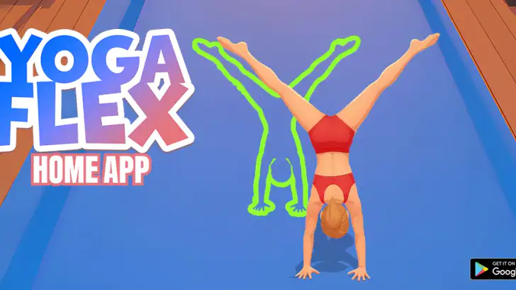 Yoga Flex Home App feature graphic