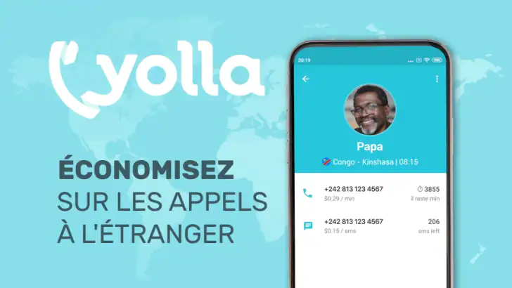 Yolla : Appels internationaux feature graphic