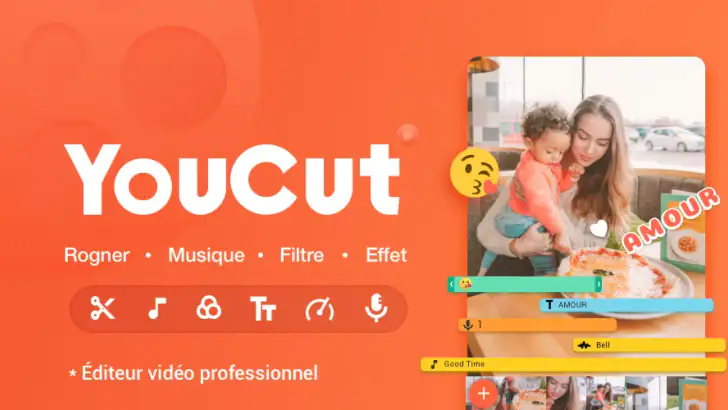 YouCut - Video Editor & Maker feature graphic