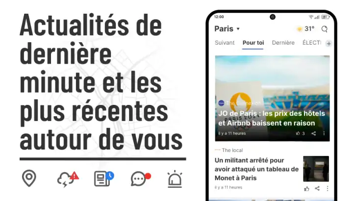 Zip Nouvelles: Temps réel feature graphic
