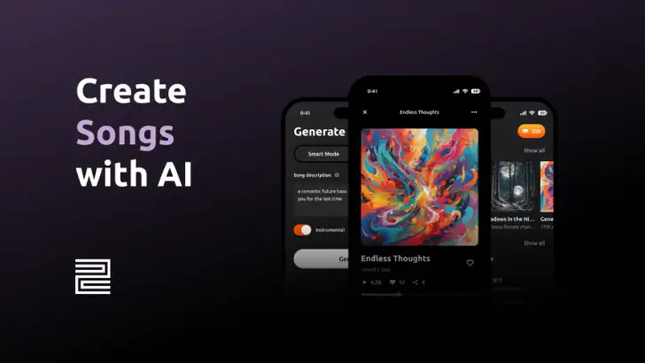 Zona: AI Song Maker & Creator feature graphic