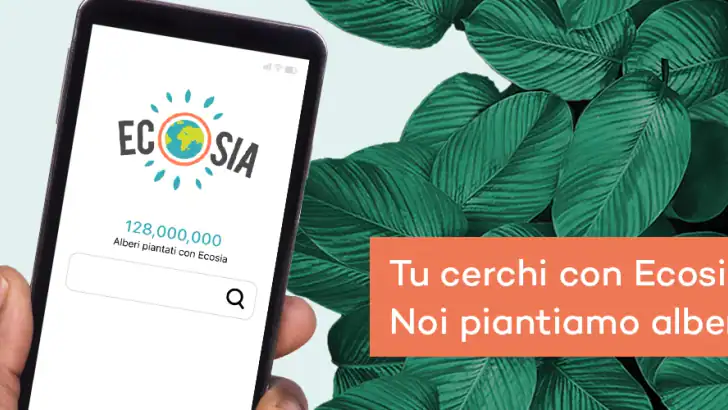Ecosia: Naviga e pianta alberi feature graphic