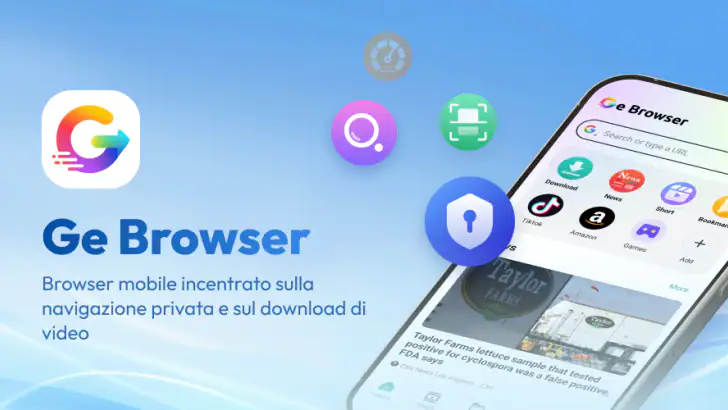 Ge Browser - Safe & Smart feature graphic