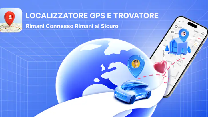 Localizzatore GPS feature graphic