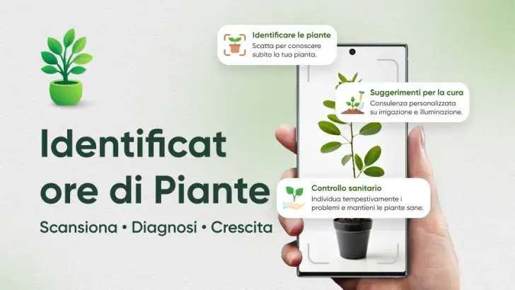 Riconoscimento Piante Italiano feature graphic