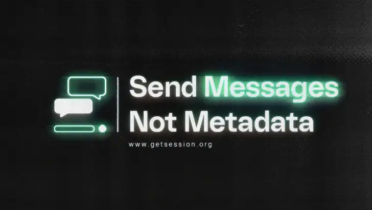 Session - Anonymous Messenger feature graphic