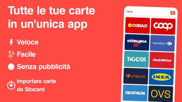 SuperCards: Carte Fedeltà feature graphic
