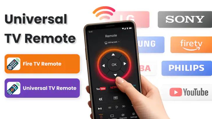 Universal TV Remote Control feature graphic