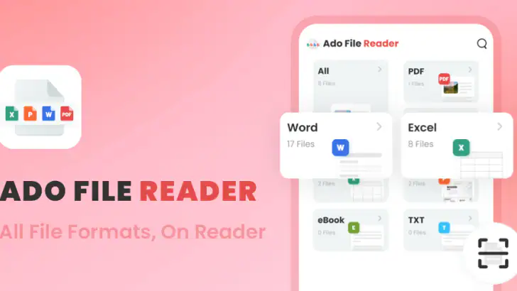 Ado File Reader feature graphic
