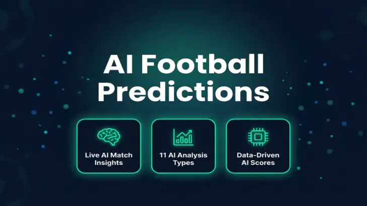 AI Football Match Predictions feature graphic