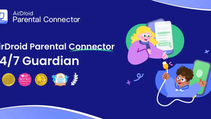 AirDroid Parental Connector feature graphic