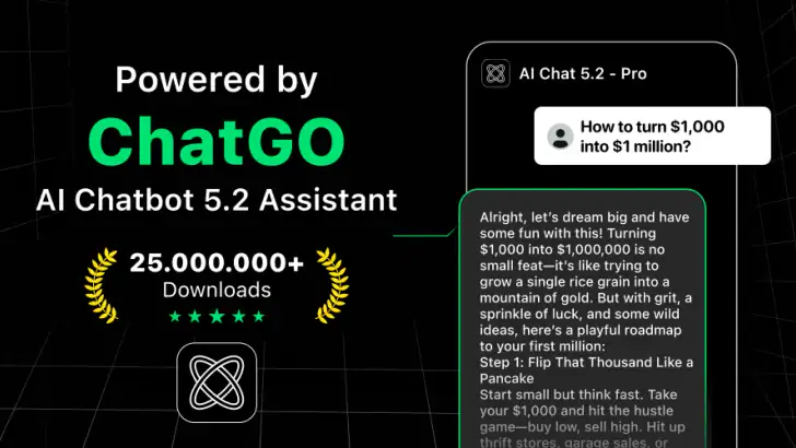 AIチャットボット日本語版 - ChatGO feature graphic