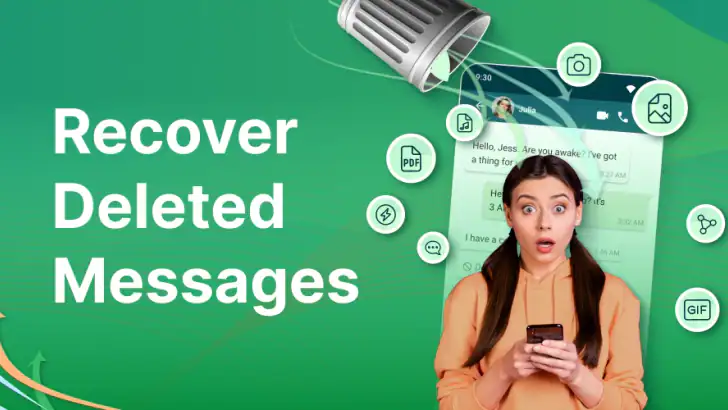 All Deleted Messages Recovery feature graphic
