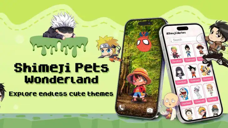 Anime Screen Pets: Shimeji feature graphic