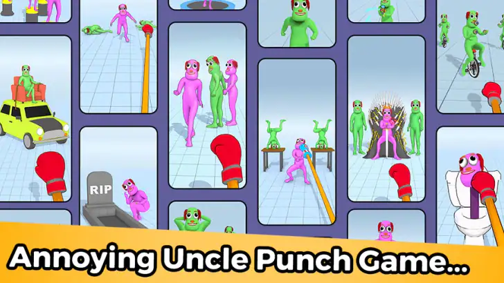 Annoying Uncle - パンチゲーム feature graphic