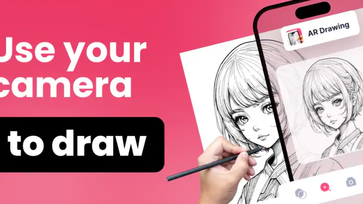 AR Drawing: Sketch & Paint feature graphic