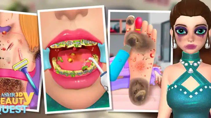ASMR ゲーム、メイクゲーム feature graphic