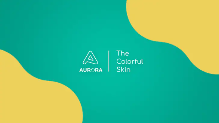 Aurora - Poweramp Skin feature graphic