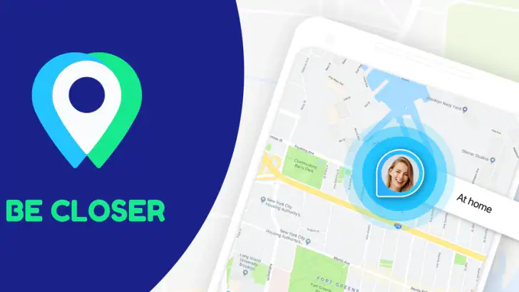 Be Closer Family GPS 追跡アプリ feature graphic