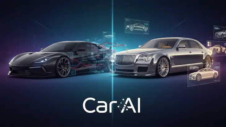 Car AI - AI 車 カスタム & 編集 アプリ feature graphic